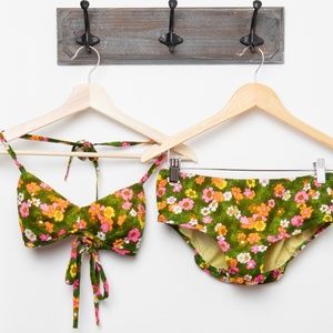 Rare Vintage Psychedelic Bikini 1960 S/M